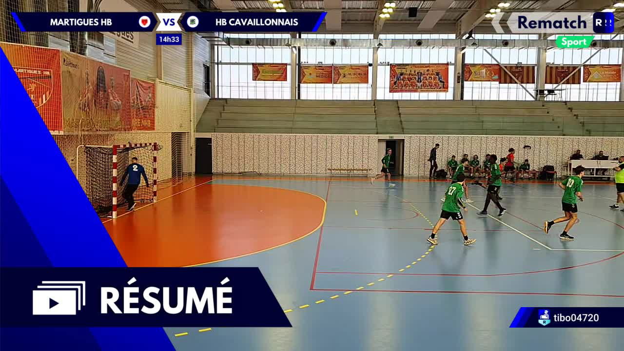 Martigues Handball Vs Conv Cavaillon Le Thor U M Championnat U