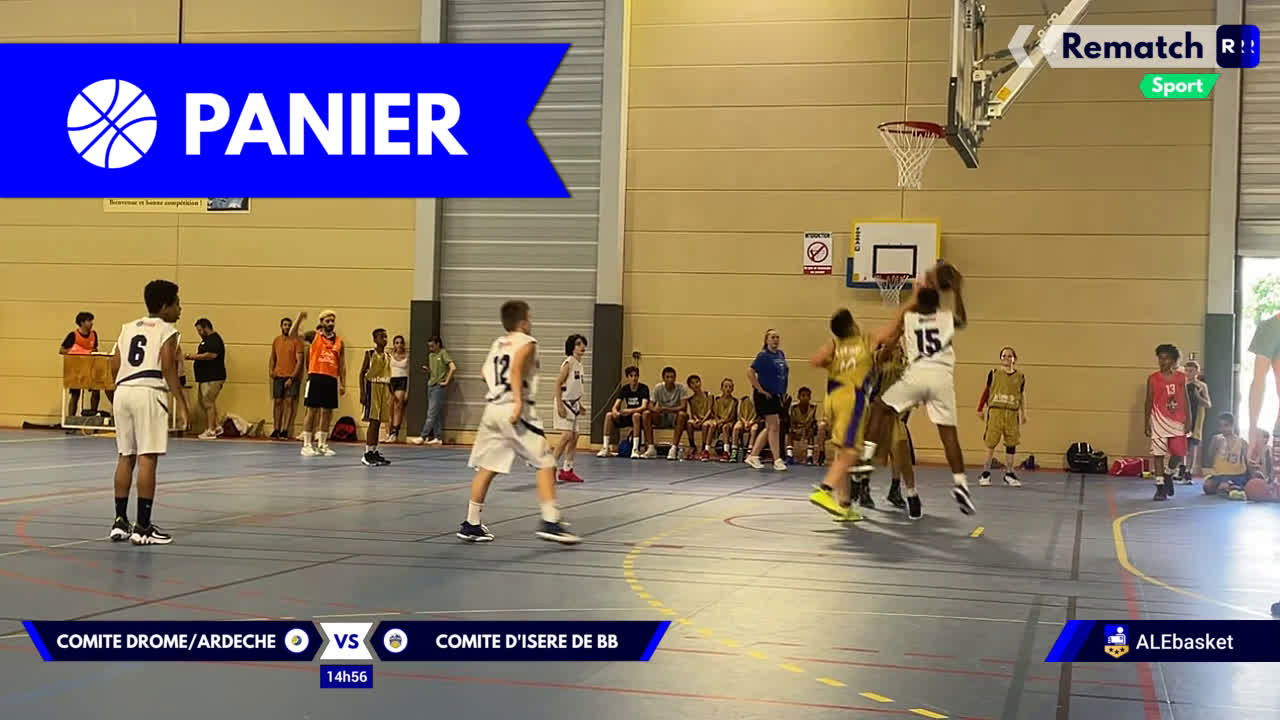 Match COMITE DROME ARDECHE COMITE D ISERE DE BB