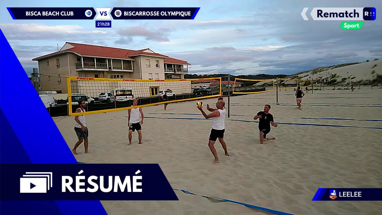 Match - BISCA BEACH CLUB - BISCARROSSE OLYMPIQUE