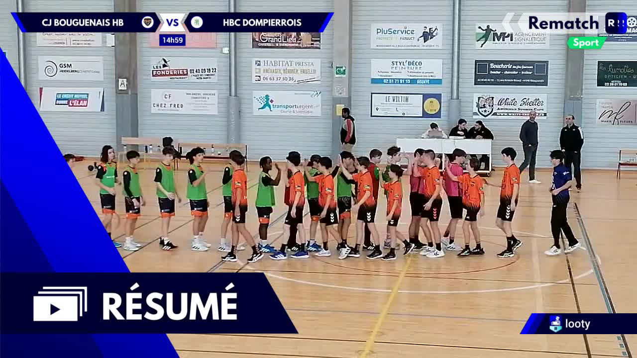 Cj Bouguenais Vs Dompierre*pays Yonnais - U15mpl ; U15 Masculine ...