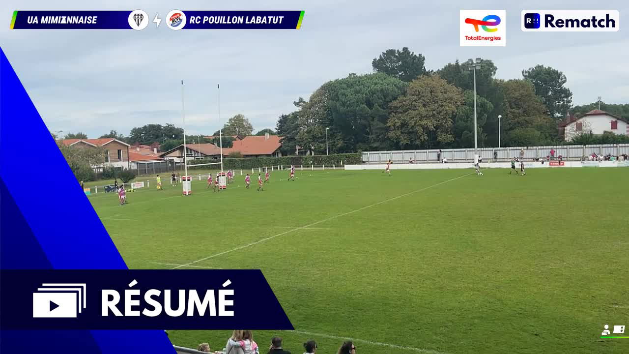U A Mimizannaise vs Rugby Club Pouillon Labatut (Rcpl)