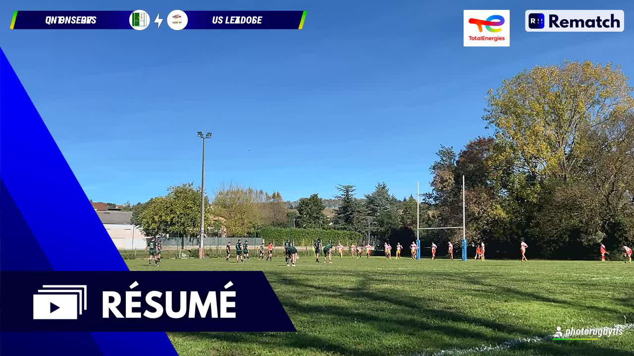 Rugby Club Quint Fonsegrives vs U S Lezadoise