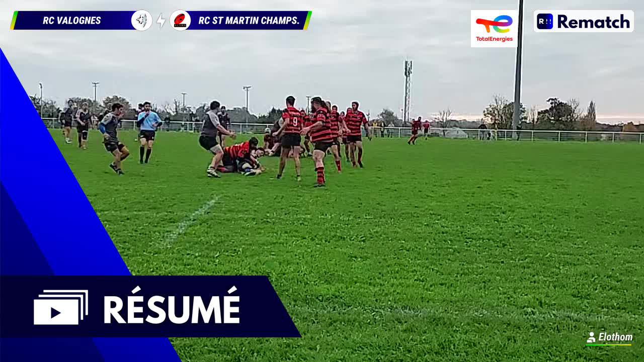 Rugby Club Valognes vs Rc St Martin Champs Avranches