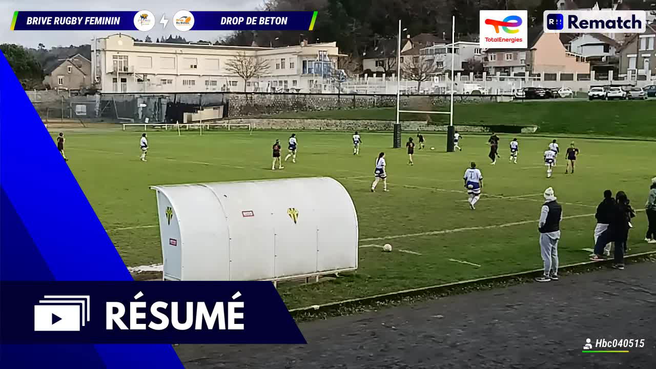 Brive Rugby Feminin vs Drop De Beton
